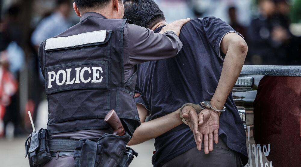 Black man stopped and searched