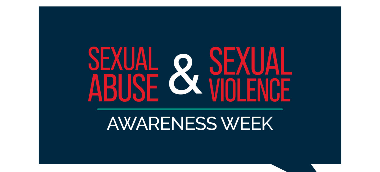 Sexual Abuse and sexual violence awareness week banner