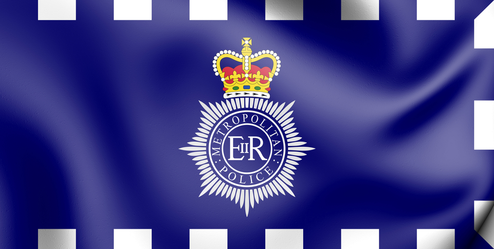 3D Flag of Metropolitan Police Service logo
