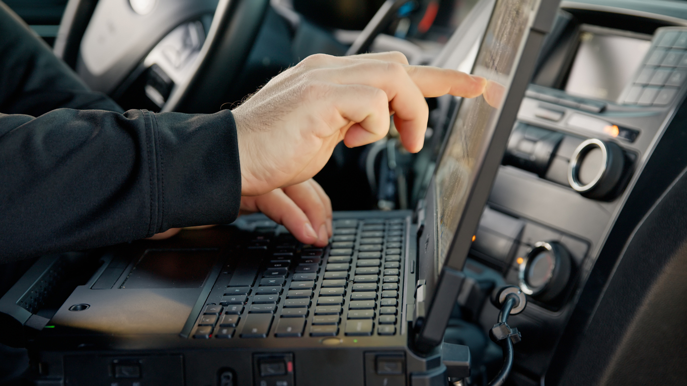What is the police national computer and what data does it hold?
