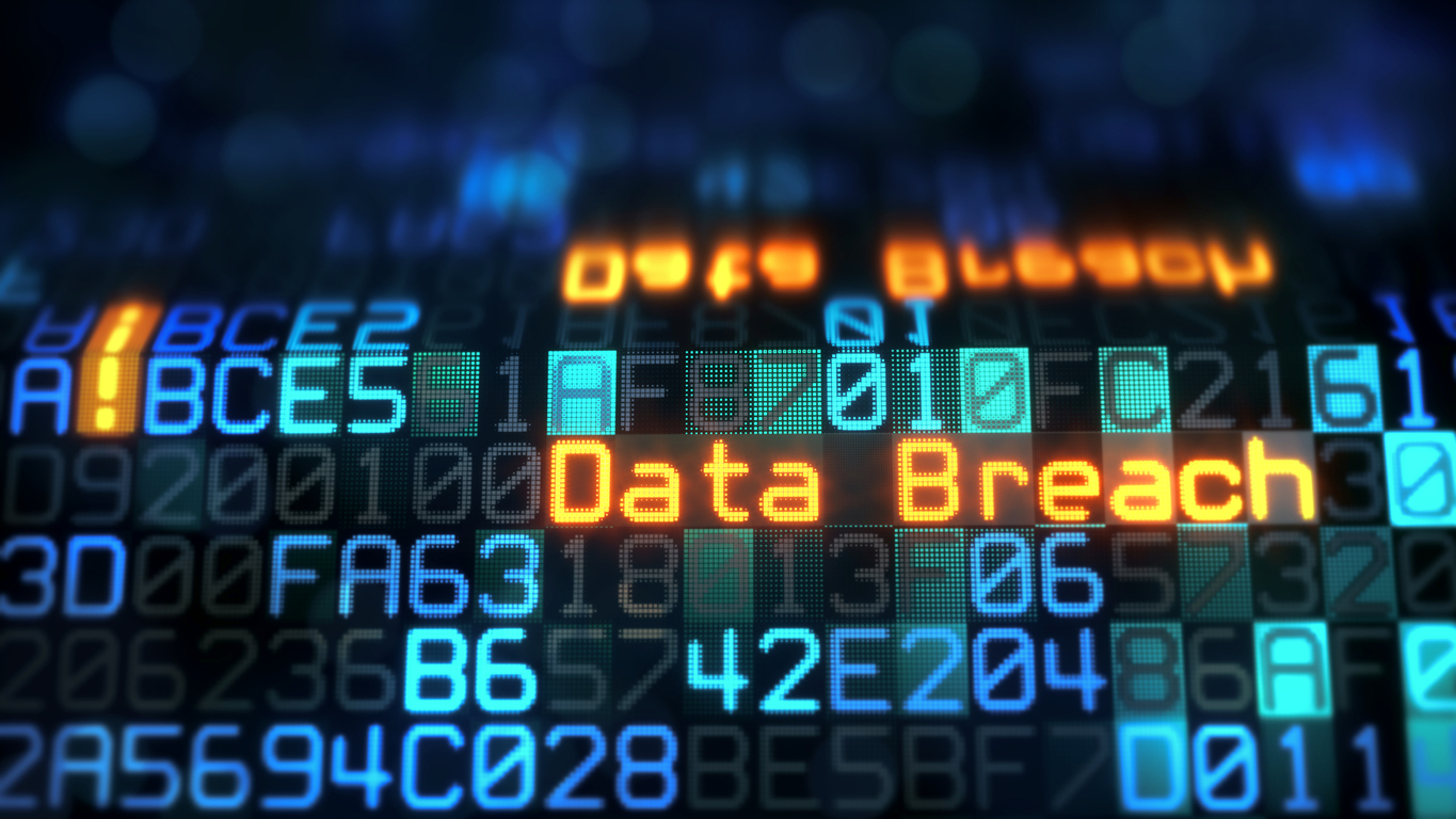 A simple data grid with a security message
